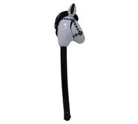 Milageto Juguete de Palo de Caballo, Juguete de Palo soplado, Lindo Juego de, Divertido y Encantador Caballo de Caballos para el cumpleaños de los, Blaclk