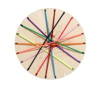 Milageto Juguete de Rompecabezas de Cuerda para desatar, Juego de Desarrollo de Inteligencia, Juguete portátil de interacción Entre Padres e Hijos para, Sin Tarjetas