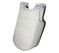 Milageto Karate de Pecho de Costillas Chaleco de Cuerpo Ajustable para jóvenes Adultos niños Entrenamiento Ejercicio MMA, XS