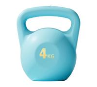 Milageto Kettlebell de Agua Recargable Accesorio Deportivo con Mango Ergonómico Y Recubrimiento Suave de Rusa para Home Gym Adecuado para Ejercicios In, Azul 4kg