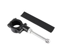 Milageto Kickstand Extensión Brazo Soporte Estacionamiento Pata Lateral Metal Resistente Instalación Rápida Compatible con Motos Bicicletas Adecuado para