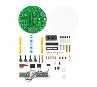 Milageto Kit de Bricolaje de báscula electrónica con Capacidad de pesaje de 1 kg, Juego de práctica de Soldadura, Piezas electrónicas para educación Escolar y, Set a