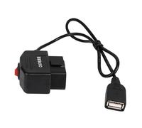 Milageto Kit de Cableado Acc Alimentación Acc con Toma USB Cable USB para Cámara