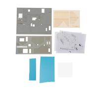 Milageto Kit de construcción a Escala 1/64, diseño de Escenario, Escena DIY, sin Pintar, Adorno de casa de Calle, Diorama para Mesa de Arena, Modelo de