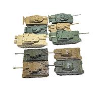 Milageto Kit de construcción de 10 Modelos de, Rompecabezas en Miniatura 1:144, Regalos de cumpleaños, Manualidades, ensamblaje de vehículos Blindados, Cn Y de