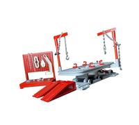 Milageto Kit de elevación de Garaje a Escala 1/64 Que se Puede Mover hacia y hacia Abajo, decoración de Escena de microgaraje Coleccionable, Accesorios