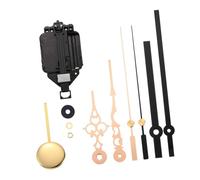 Milageto Kit de Mecanismo de Reloj de Mecanismo de Reloj de Pared de Accesorio doméstico para Bricolaje Longitud del Eje de 20 mm, Manos de Oro