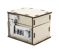 Milageto Kit de Montaje para Caja Fuerte: Material para experimentos científicos educativos. Juguete didáctico, y a Mano, Pequeño