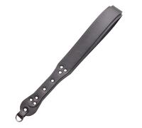Milageto Látigo para Montar, Accesorio de Cuero sintético, Premium, Resistente, Compacto, Herramienta de Entrenamiento para escenarios, espectáculos, Negro