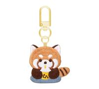 Milageto Llavero de Caricatura para Mujer Colgante Bordado Animal Adorno Colgante para Mochila Accesorio Decorativo Creativo Adecuado para Regalo, Té de La Leche