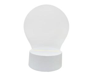 Milageto Luz nocturna acrílica redonda, luz de tablero de mensajes de bricolaje, tablero de notas, lámpara nocturna, Control táctil para bares, sala de estar