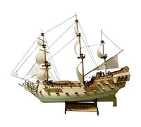 Milageto Maquetas de Barcos de Vela Náuticas, Rompecabezas, Barco Sin Ensamblar, Regalo de Cumpleaños