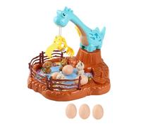 Milageto Máquina Dinosaurio para Niños Máquina de Arcade Captura de Cápsulas Dispensador de Caramelos Juego Motorizada Fomenta Habilidades Sociales a, y 4 Perros