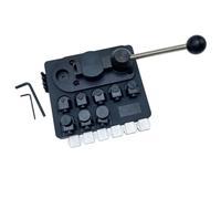 Milageto Máquina Formadora de Joyería Dobladora Manual de Bandas Herramienta de Conformado de Tiras con Mecanismo de Palanca, Segunda Generación Modelo Antiguo