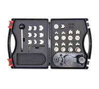 Milageto Máquina Formadora de Joyería Dobladora Manual de Bandas Herramienta de Conformado de Tiras con Mecanismo de Palanca, Máquina De Doblar Anillos Tipo Maleta