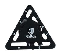 Milageto Marcador de Bola de Golf de Alta precisión para golfistas Profesionales, Ideal para Hombres y Mujeres. Un Regalo práctico y Elegante para golfistas, Triángulo