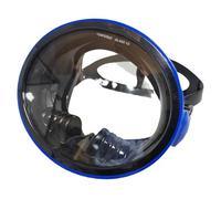 Milageto Máscara de Buceo para esnórquel, Gafas subacuáticas, Gafas de Buceo, Lentes Transparentes, cómodas, compactas para Adultos, Impermeables Azul
