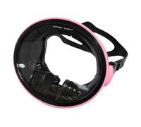 Milageto Máscara de Buceo para esnórquel, Gafas subacuáticas, Gafas de Buceo, Lentes Transparentes, cómodas, compactas para Adultos, Impermeables Rosa