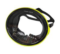 Milageto Máscara de Buceo para esnórquel, Gafas subacuáticas, Gafas de Buceo, Lentes Transparentes, cómodas, compactas para Adultos, Impermeables Amarillo