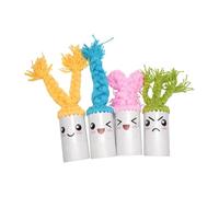 Milageto Materiales para trenzar el Cabello, Juguetes para trenzar, Desarrollo de Habilidades, Regalos de cumpleaños, Materiales didácticos Hechos a Mano para