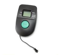 Milageto Medidor de Fitness Panel de Lectura de Entrenamiento Registro Velocidad Distancia Calorías Compatible con Bicicletas Fijas con Cable Conector Estándar