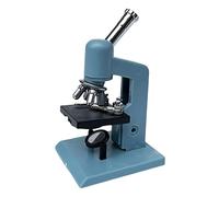 Milageto Microscopio de muñecas, equipo de laboratorio en miniatura de alta calidad para muñecas, miniaturas 1/12, Azul