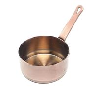 Milageto Mini Cazo de Acero Inoxidable con Mango Largo Antiadherente para Calentar Leche Cocinar Papillas Café Preparar Salsas Adecuado para, tal como se describe, 100ml