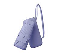 Milageto Mini Portátil Plegable Pequeño con Funda Resistente al Viento Impermeable Protección Solar Adecuado para Camping Senderismo Playa Viajes