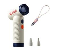 Milageto Mini secador de pelo Pet Blower Profesional Mini Aspiradora 3 Potencia eólica ajustable para mujeres Cimpienda de teclado para el hogar, Azul