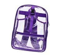 Milageto Mochila Unisex para Deportes, Bolsa de Raqueta, Diseño Transparente Y Funcional, PÚrpura