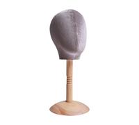 Milageto Modelo de cabeza de maniquí, modelo de exhibición de pelucas, herramienta de soporte de exhibición de pelucas multiusos, para uso personal en