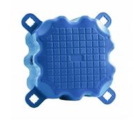 Milageto Módulo Flotante Bloque Base de Flotación de HDPE para Layouts Estables y Conexión Múltiple Adecuado para Pasarelas Trabajos de Obra Acuática, Azul