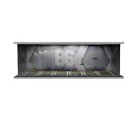 Milageto Molde de Garaje para Coche a Escala 1:64 con Luces LED, Vitrina de exhibición para Figuras de acción de Coches fundidos a presión, Ae86