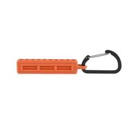 Milageto Organizador de puntas de destornillador, 10 agujeros, resistente, portátil y compacto, para herramientas con vástago hexagonal de 1/4", 15 x 2, Naranja