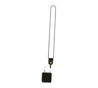 Milageto Pájaro Correa de muñeca muñeca Mascota pájaro Cuerda Caminando 210 cm Entrenamiento Volador Correa Anti mordedura automática retráctil para podas, Negro