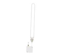 Milageto Pájaro Correa de muñeca muñeca Mascota pájaro Cuerda Caminando 210 cm Entrenamiento Volador Correa Anti mordedura automática retráctil para podas, Blanco