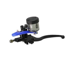 Milageto Palanca Hidráulica para Motocicleta con Kit de Freno Cilindro Maestro Y Embrague Conjunto de Copa de Aceite Accesorio Modificado de Aluminio a, Bien