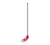 Milageto Palo de Floorball Resistente Palo de Hockey de Campo Palo Deportivo Herramienta de Control de Balón Fabricado en Fibra de Vidrio para Ejercicios de de, Rojo Derecho