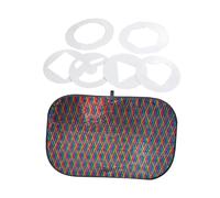Milageto Panel de Pared sensorial Reversible con Lentejuelas y Plantillas de Formas para niños y niñas. Decoración Colgante. Juguete sensorial para niños, Vistoso