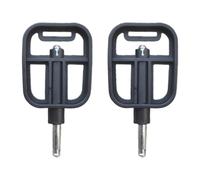 Milageto Paquete de 2 Pedales para Infantil, Fácil Instalación, Reemplazo Directo.