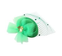 Milageto para Fiesta de Festival Irlandés, Sombrero, Pinzas para El Pelo, Horquillas Creativas, Decoración de malla