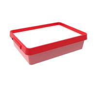 Milageto para Pintar con, Mesa de luz sensorial con 3 Modos de Color y Ajustable para niños Principiantes Que juegan en casa (niños y, Rojo