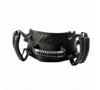 Milageto Patient Transfer Belt de Soporte Físico Cinturón para Mover Pacientes Accesorio de Protección Acolchado Herramienta Segura con Estructura Adecuada, Negro