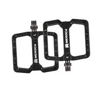 Milageto Pedales de Bicicleta de montaña y Carretera de aleación de Aluminio con rodamientos sellados, Pedales Planos, Accesorios de Ciclismo Resistentes,