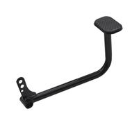 Milageto Pedales de freno para eléctrico, repuesto de metal resistente, piezas de reparación, estribo de fácil instalación, accesorios para pedales, 26x15cm