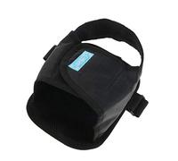 Milageto Pedales de Silla de Ruedas de 1 Pieza de Sujeción de Seguridad Cojín de Correa para Los Pies, Negro