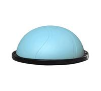 Milageto Pelota de Equilibrio con Bomba, versátil Media Pelota de, de Entrenamiento de Fuerza y flexibilidad para Gimnasio, Oficina, Sentadillas, Azul