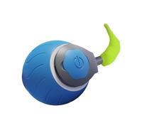 Milageto Pelota de Juguete interactiva para Gatos, Pelota automática Que rebota y Rueda con Luces, Juego autónomo para Gatitos, Gatos de Interior Jugando, Azul