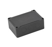 Milageto Perno terminal de barra de autobús marino 500A, 6 pernos duraderos con cubierta, bloque de terminales de distribución de energía para barcos, negro