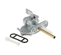 Milageto Petcock Switch Conjunto de Válvula de Combustible con Adaptador para Tanque Diafragma Interno y Toma de Reserva Compatible con ATV y Motos Chinas